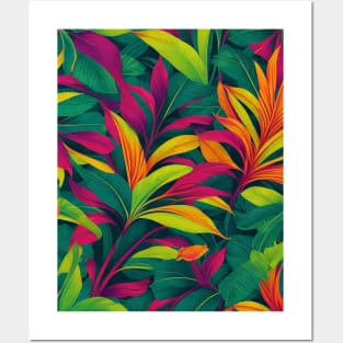 Tropical Leaves Posters and Art